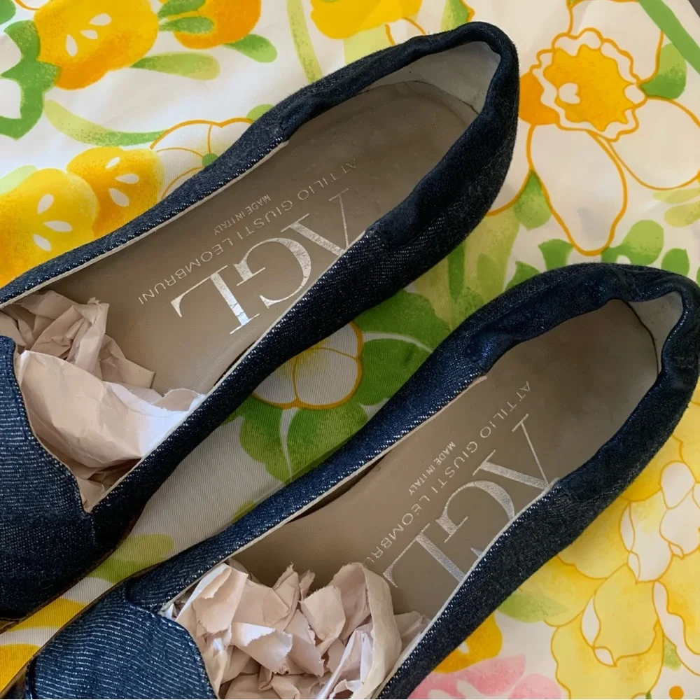 AGL Denim Flats - Picture 5 of 12